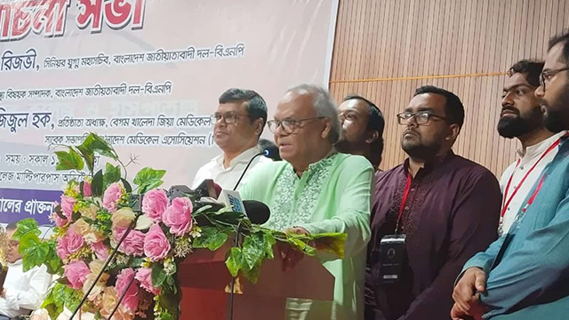 বিএনপির সিনিয়র যুগ্ম মহাসচিব রুহুল কবির রিজভী