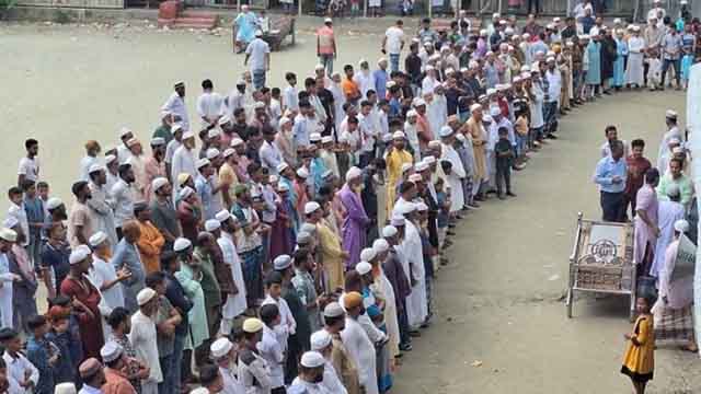 সামিউলের জানাজা