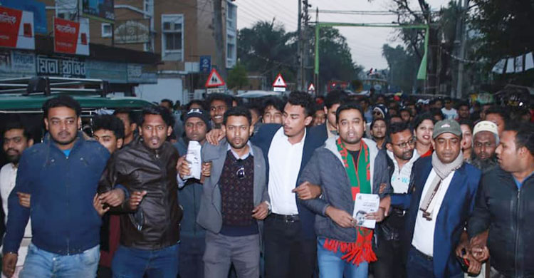 সারাদেশে ভোটারদের দ্বারে-দ্বারে ছাত্রলীগ