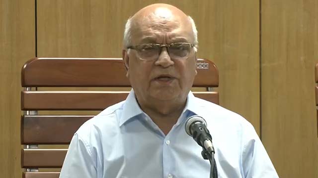 মুক্তিযুদ্ধ বিষয়ক উপদেষ্টা ফারুক-ই-আজম। ছবি : সংগৃহীত