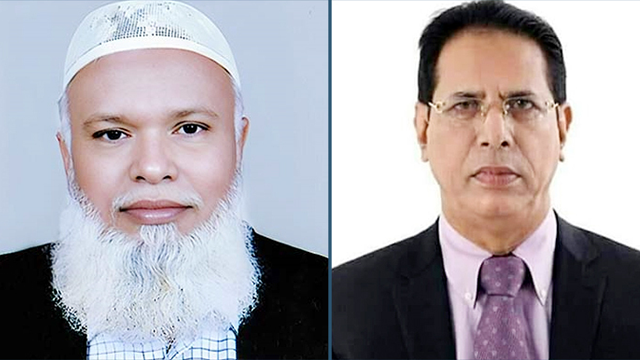 কুমিল্লা শিক্ষা বোর্ডের চেয়ারম্যান প্রফেসর মো. শামছুল ইসলাম ও সাবেক এমপি আবদুল গফুর ভূঁইয়া