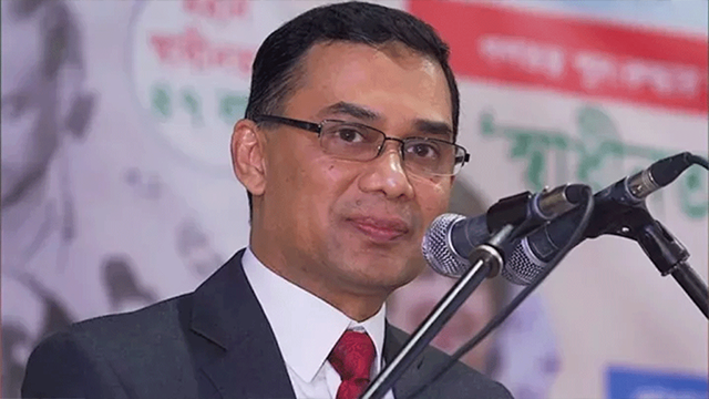 বিএনপির ভারপ্রাপ্ত চেয়ারম্যান তারেক রহমান। ফাইল ছবি
