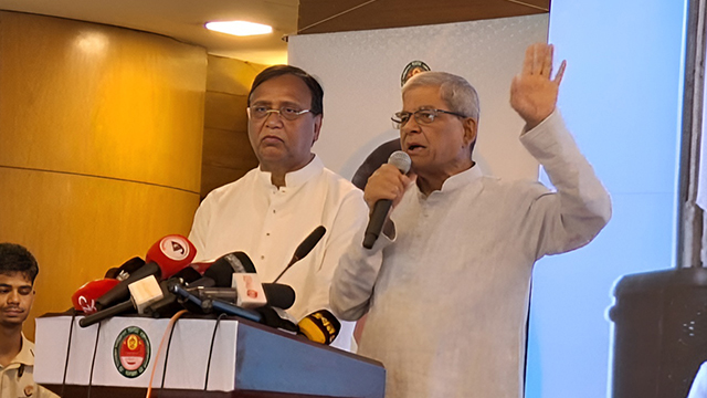 ঢাকা মহানগরকে বাসযোগ্য মনে হয় না: মির্জা ফখরুল