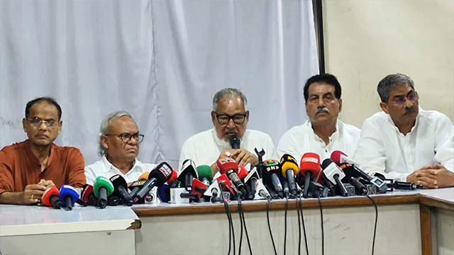 বিএনপির কর্মসূচি ঘোষণা। ছবি : সংগৃহীত