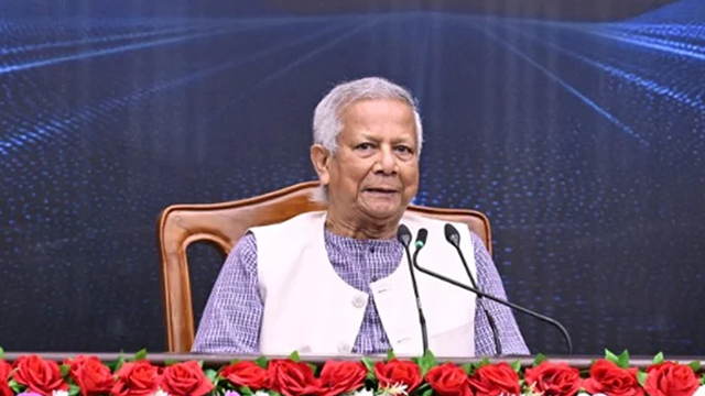 প্রধান উপদেষ্টা অধ্যাপক ড. মুহাম্মদ ইউনূস।