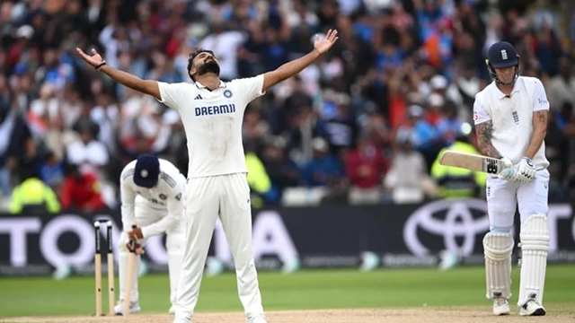 এজবাস্টন টেস্ট জিতে সিরিজে সমতা ফিরিয়েছে ভারত