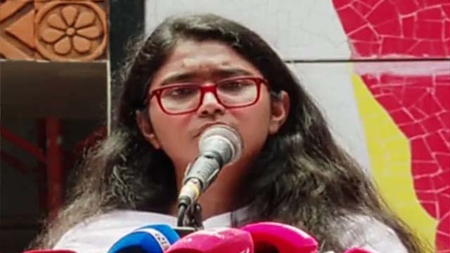 অনুষ্ঠানে এনসিপি’র সিনিয়র যুগ্ম সদস্য সচিব ডা. তাসনিম জারা।