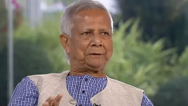 প্রধান উপদেষ্টা অধ্যাপক ড. মুহাম্মদ ইউনূস। ফাইল ছবি