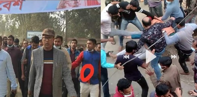 হামলার পর আবার নিজেই পাল্টা মামলা করেন পাংশা উপজেলা চেয়ারম্যান