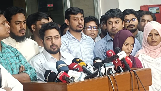 জাতীয় নাগরিক পার্টি-এনসিপি’র আহ্বায়ক নাহিদ ইসলাম। ছবি: সংগৃহীত
