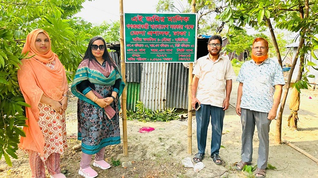 ঢাকা জেলা প্রশাসনের উদ্যোগে উত্তরায় ৫২ শতক জমি উদ্ধার